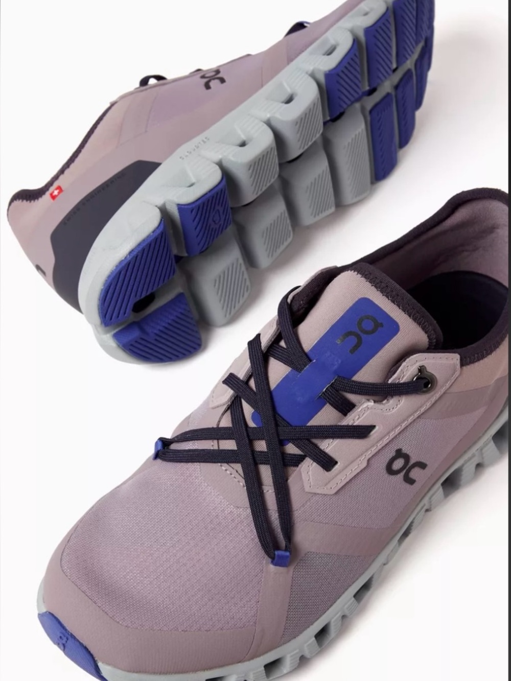On Cloud X3 AD women’s sneakers in Lavender and Purple.